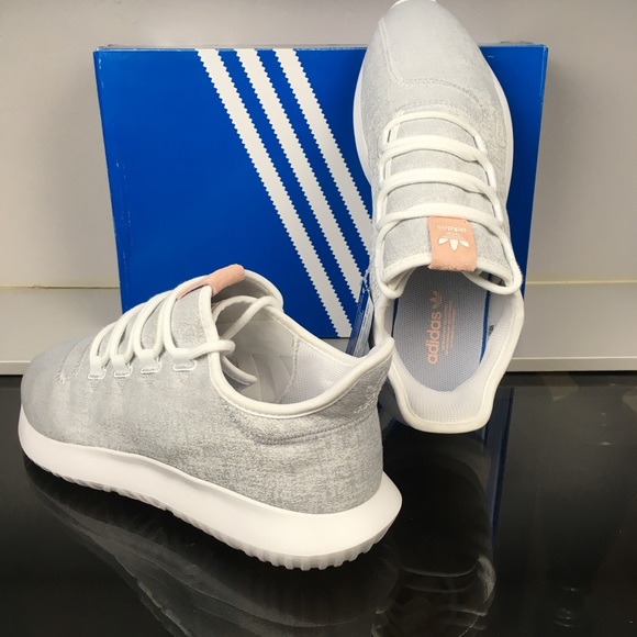 Adidas White Grey White Tubular Shadow W - Picture 4 of 5